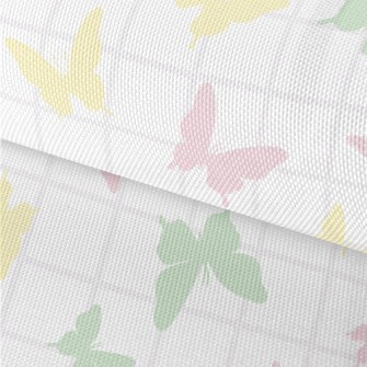 Color Silhouette Of Butterfly Waterproof Oxford