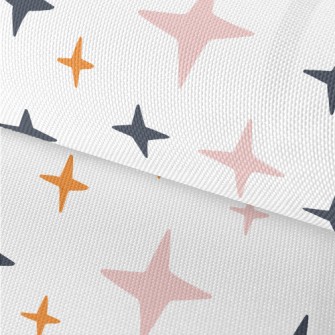 Stars Of Different Sizes Waterproof Oxford