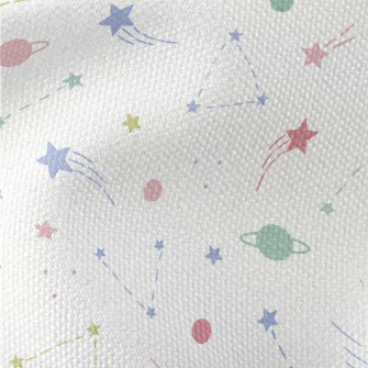 Cute Silhouette Of Cosmic Star Waterproof Canvas