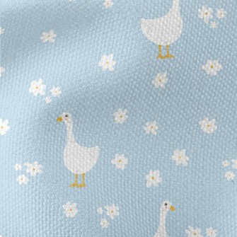 Cute Furry Goose Waterproof Canvas