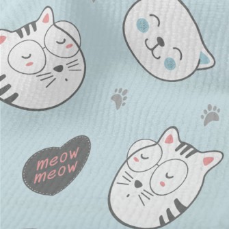 Cute Cats In Different Shapes Terry