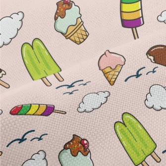 Cold And Sweet Ice Cream Performance Linen