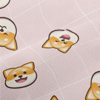 Cute Shiba Inu Performance Linen