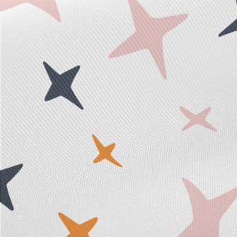 Stars Of Different Sizes Twill