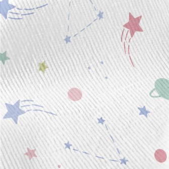 Cute Silhouette Of Cosmic Star Standard Corduroy