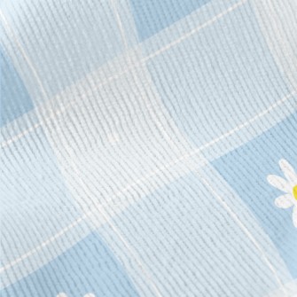 Beautiful Water Blue Flower Pl Standard Corduroy