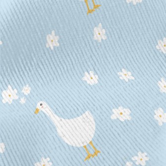 Cute Furry Goose Standard Corduroy