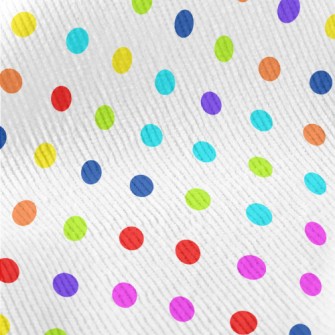 Brightly Colored Dots Standard Corduroy
