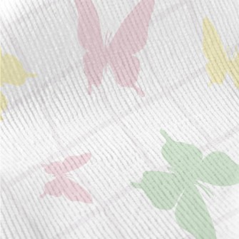 Color Silhouette Of Butterfly Standard Corduroy