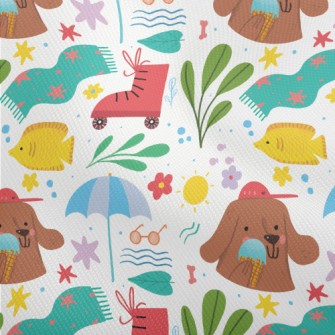 Dog Holding Ice Cream Dobby