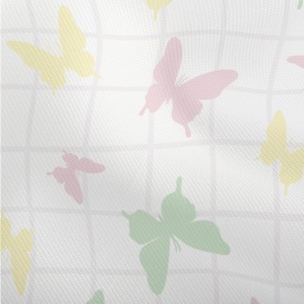 Color Silhouette Of Butterfly Dobby