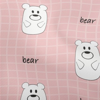 Pink And Cute White Bear And P Dobby