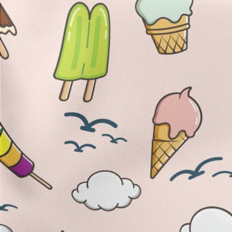 Cold And Sweet Ice Cream Stretch Ponte