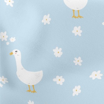 Cute Furry Goose Stretch Ponte