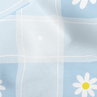 Beautiful Water Blue Flower Pl Micro Fleece