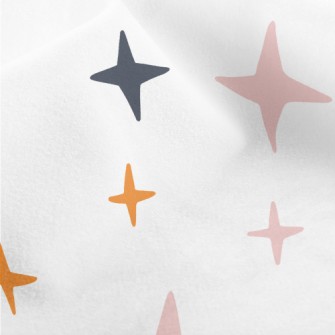 Stars Of Different Sizes Micro Fleece