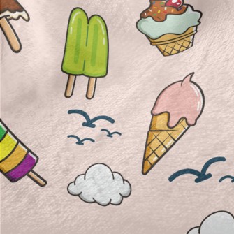 Cold And Sweet Ice Cream Minky