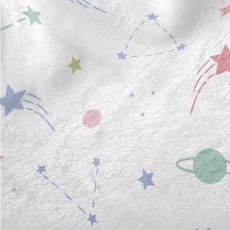 Cute Silhouette Of Cosmic Star Minky