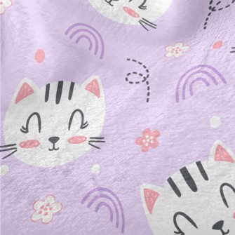 Happy Cute Smiling Cat Minky