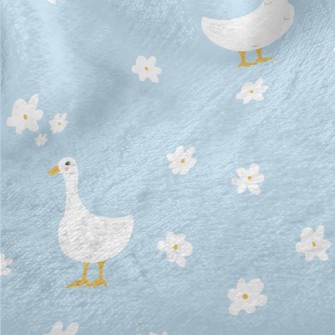 Cute Furry Goose Minky