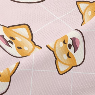 Cute Shiba Inu Piqué