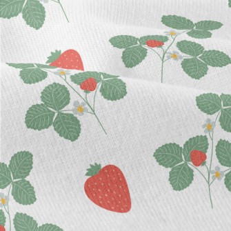 Plants Bearing Fresh Strawberr Modern Jersey