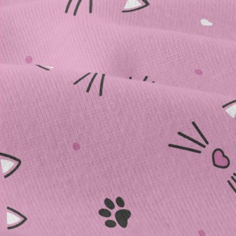 Cute Loving Cat Face Modern Jersey