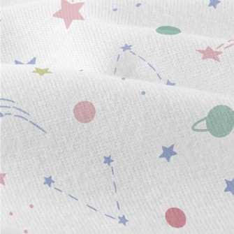 Cute Silhouette Of Cosmic Star Modern Jersey