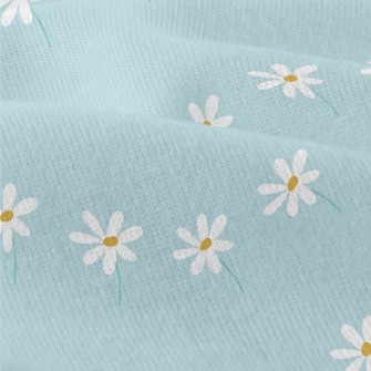 Cute Little White Flowers Modern Jersey