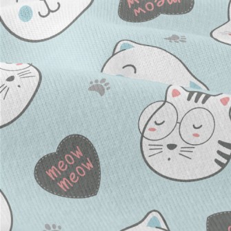 Cute Cats In Different Shapes Modern Jersey