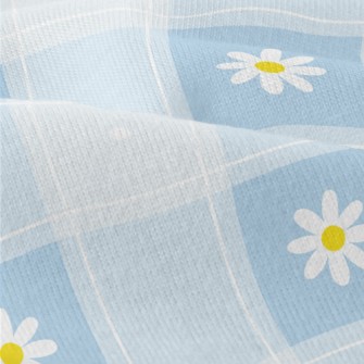 Beautiful Water Blue Flower Pl Modern Jersey
