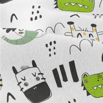 Simple Sleeping Animals Modern Jersey