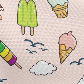 Cold And Sweet Ice Cream Pongee