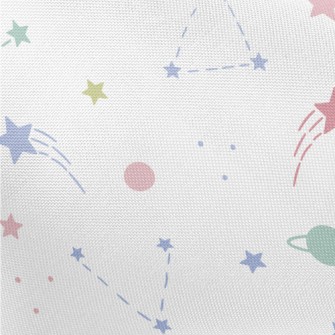 Cute Silhouette Of Cosmic Star Pongee