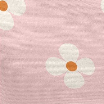 Simple And Neat Flowers Pongee