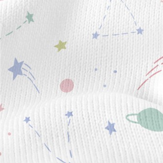 Cute Silhouette Of Cosmic Star Stretch Jersey