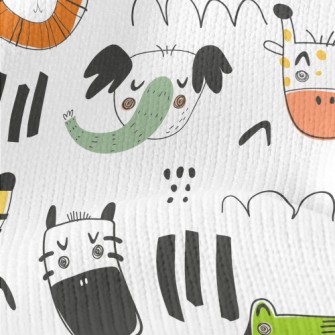 Simple Sleeping Animals Stretch Jersey