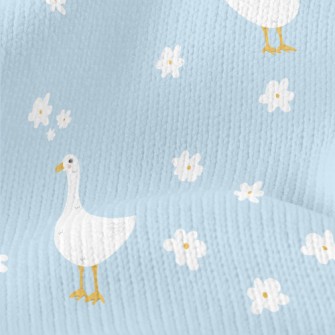 Cute Furry Goose Stretch Jersey