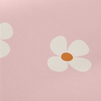 Simple And Neat Flowers Midweight Cotton Poplin