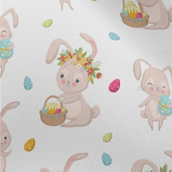 Happy Easter Bunny Chiffon