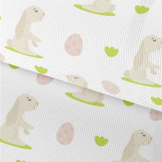Elegant Bunny And Easter Eggs Waterproof Oxford