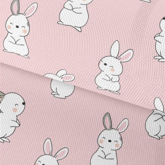 Cute Cartoon Baby Bunny Waterproof Oxford