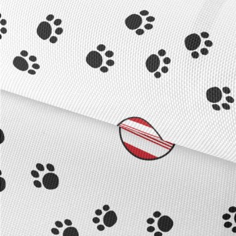 Footprints And Easter Eggs Waterproof Oxford