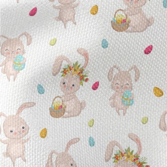 Happy Easter Bunny Waterproof Canvas