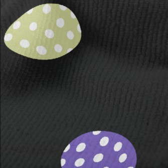 Colorful Polka Dot Eggs Terry