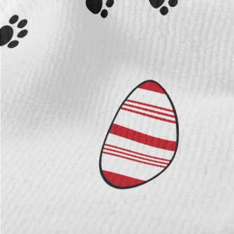 Footprints And Easter Eggs Terry