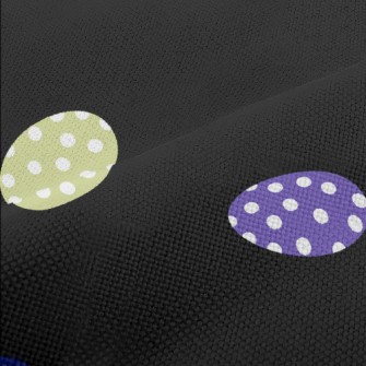 Colorful Polka Dot Eggs Performance Linen