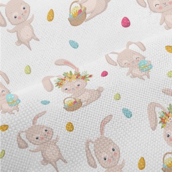 Happy Easter Bunny Performance Linen