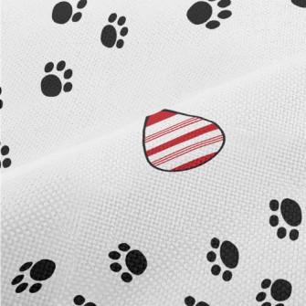 Footprints And Easter Eggs Performance Linen