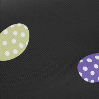 Colorful Polka Dot Eggs Twill